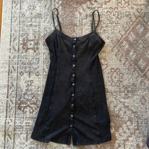 Xs dark grey sun dress American eagle